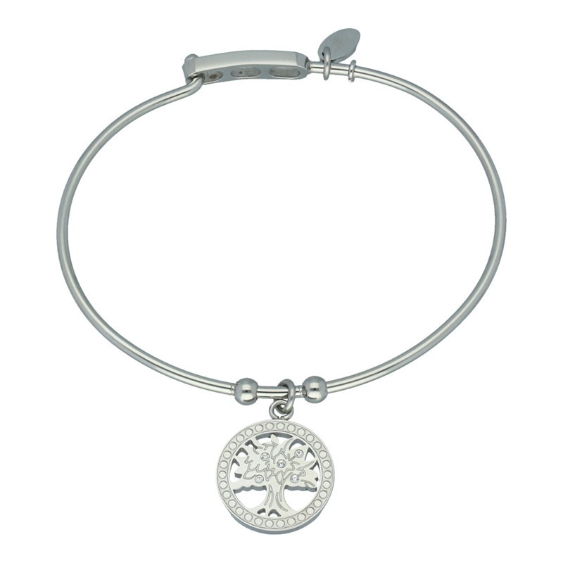 Pulsera Lotus Acero Mujer