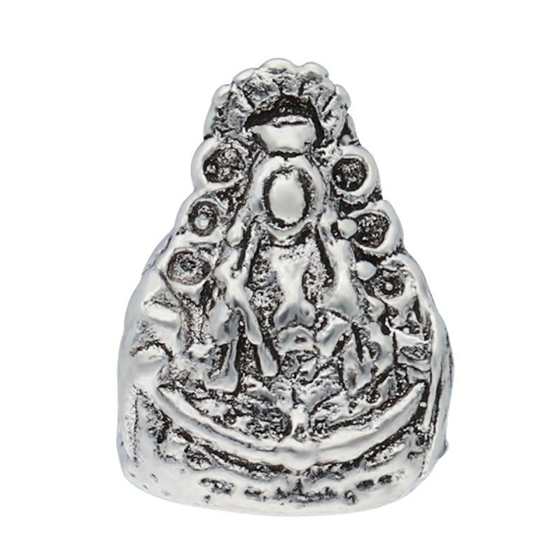 Charm Virgen del Rocío silueta plata de ley