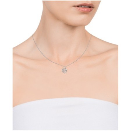 Collar Viceroy 5061C000-38 luna y estrella plata de ley Mujer