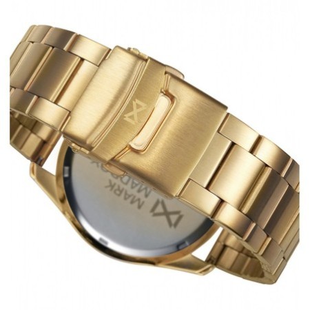 Reloj Mark Maddox hombre acero dorado y negro