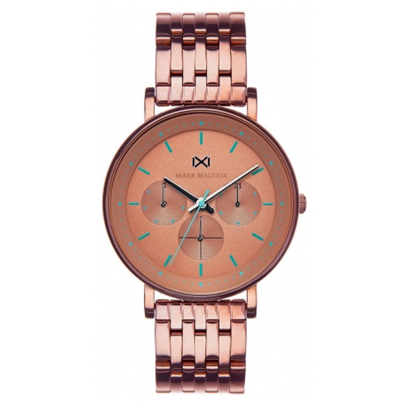 Reloj Mark Maddox mujer acero rosado