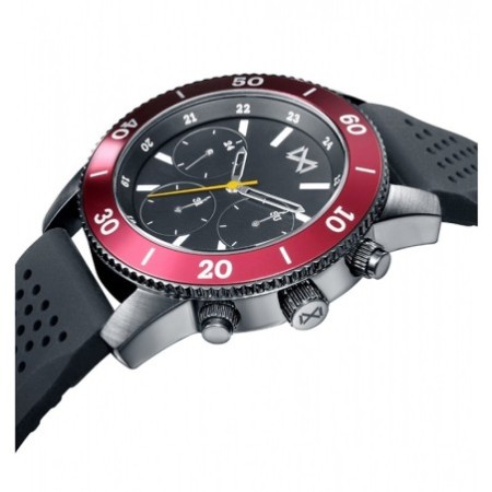 Reloj Mark Maddox hombre negro y rojo