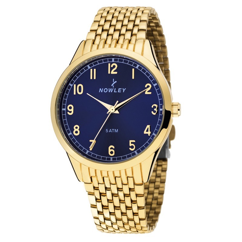 Reloj Nowley Analógico acero dorado mujer