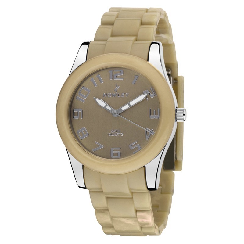 Reloj Nowley Analógico crema mujer