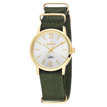 Reloj Nowley verde army nylon