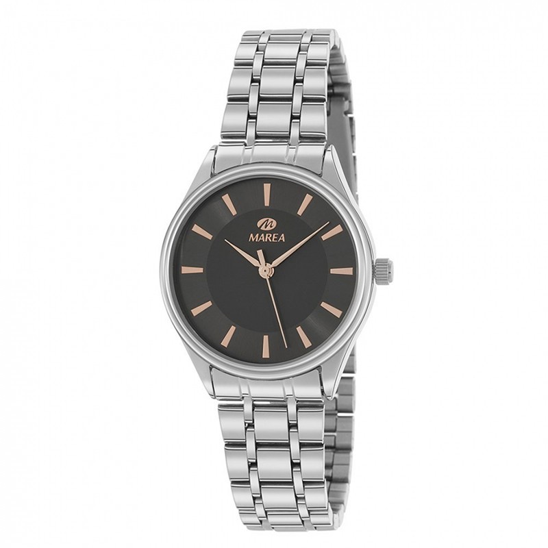 Reloj Analógico Marea B21185/3 Hombre Esfera Negra