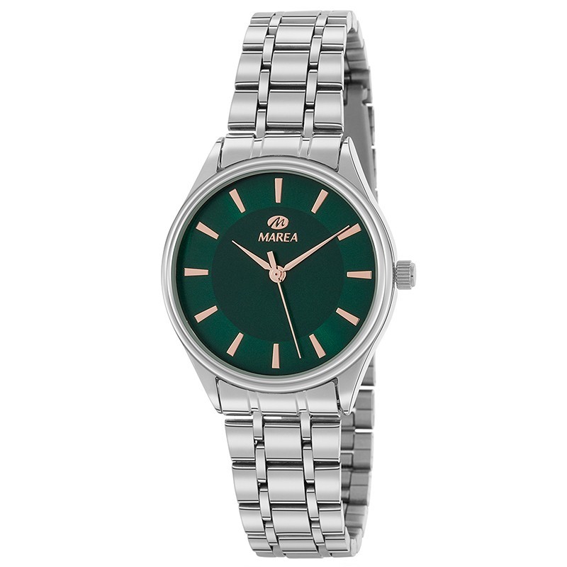 Reloj Analógico Marea B21185/7 Mujer Esfera Verde