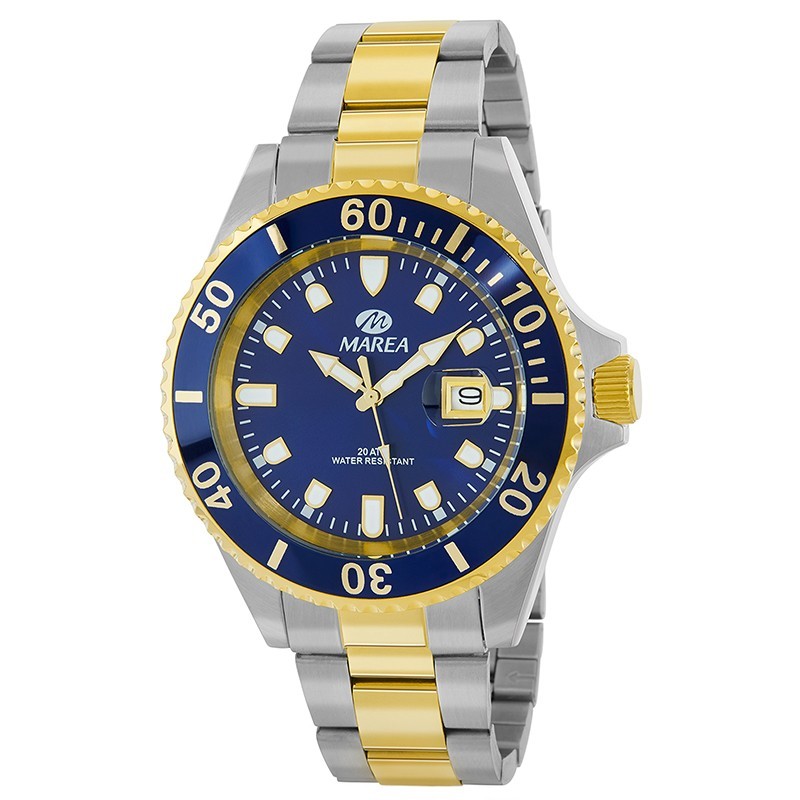 Reloj Analógico Marea B36094/19 Hombre Esfera Azul