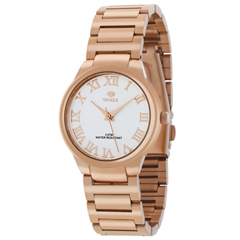 Reloj Analógico Marea B41183/3 Mujer Acero Rosado