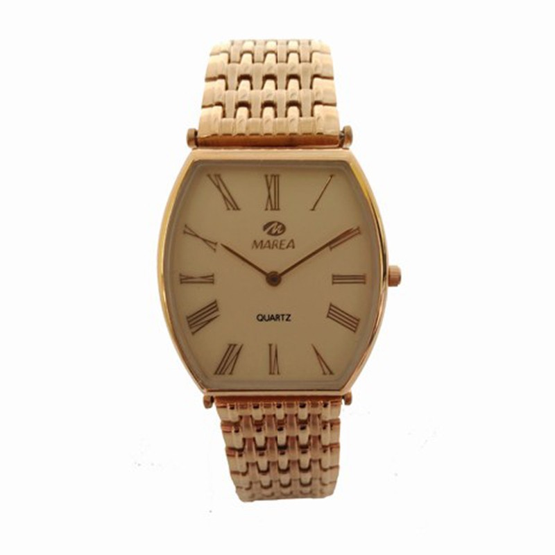 Reloj Analógico Marea B45010/1 Hombre Acero Dorado