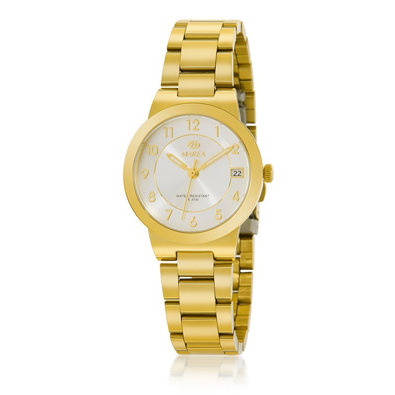 Reloj Analógico Marea B54145/5 Mujer Dorado