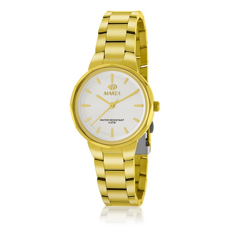 Reloj Analógico Marea B54168/5 Mujer Dorado