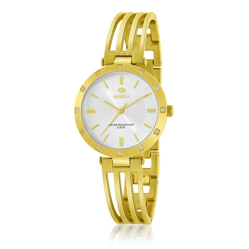 Reloj Analógico Marea B54169/4 Mujer Dorado