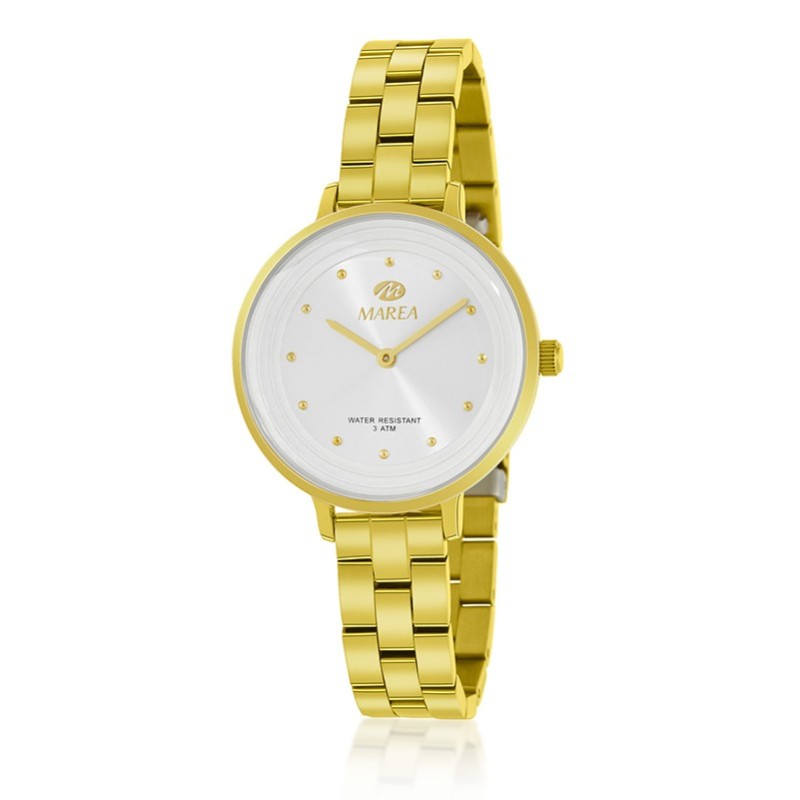 Reloj Analógico Marea B54175/4 Mujer Dorado