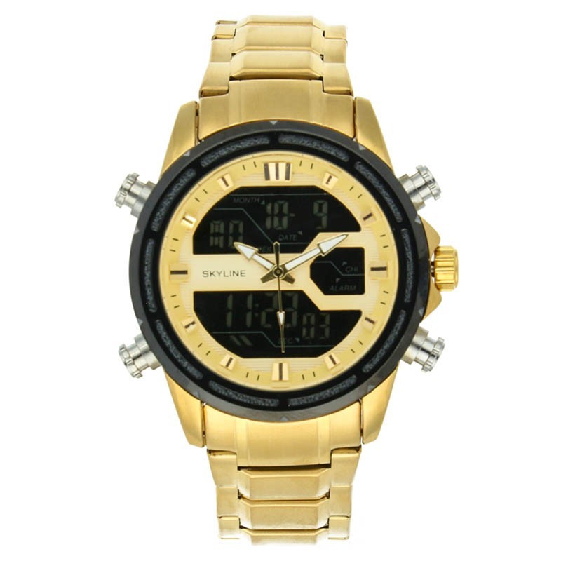 Reloj best sale skyline dorado