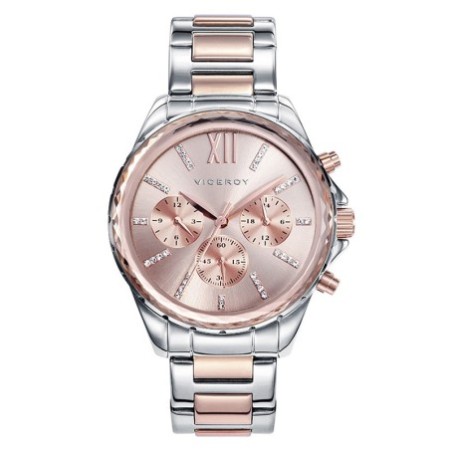 Reloj Analógico Viceroy 40930-73 Acero Plateado Mujer