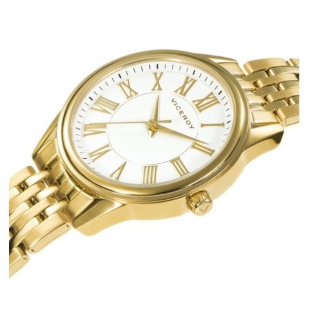 Reloj Analógico Viceroy 401072-03 Acero Dorado Mujer