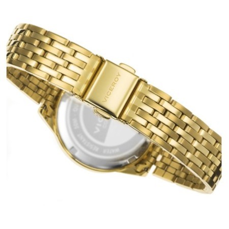 Reloj Analógico Viceroy 401072-03 Acero Dorado Mujer