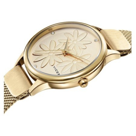 Reloj Analógico Viceroy 461120-97 Malla Dorado Mujer