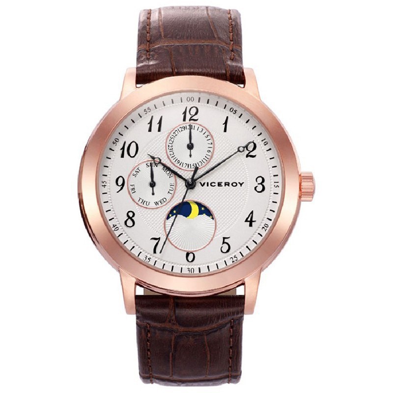 Reloj Analógico Viceroy 401027-04 Piel Hombre