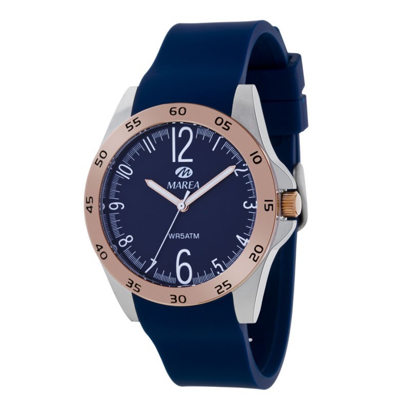 Reloj Analógico Marea B35276/4 Hombre Azul