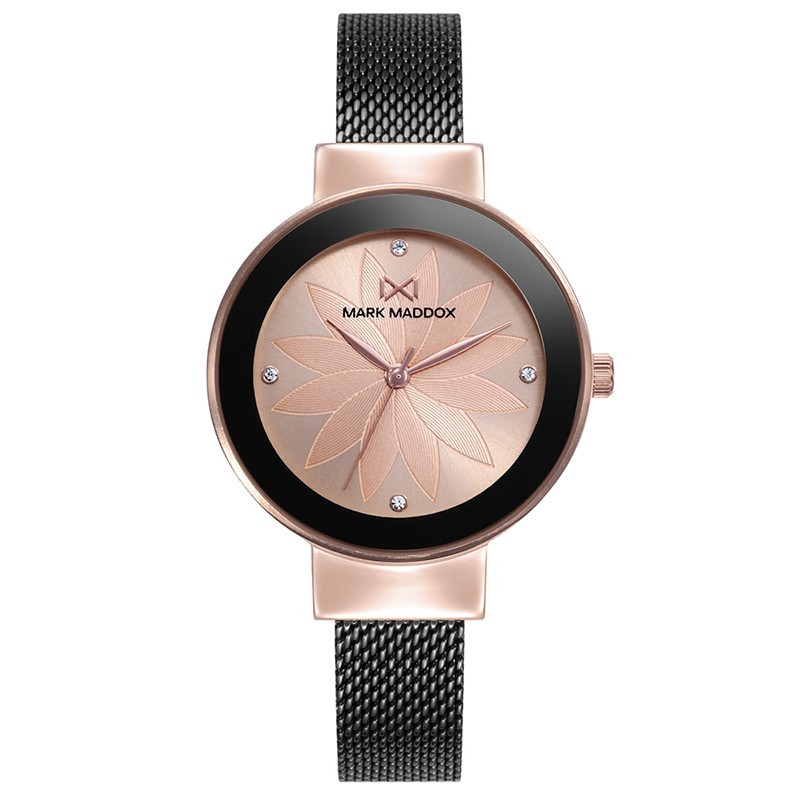 Reloj Mark Maddox analógico mujer malla acero