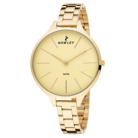 Reloj Nowley analógico acero dorado mujer