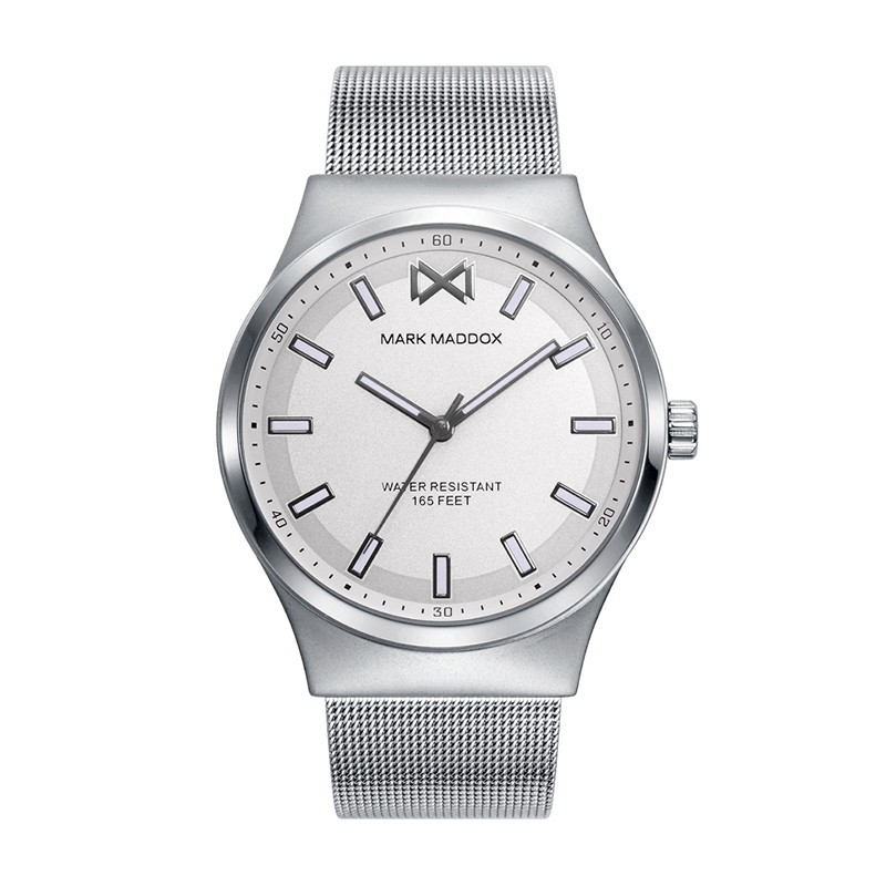 Reloj Mark Maddox analógico hombre acero gris