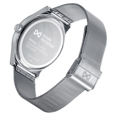 Reloj Mark Maddox analógico hombre acero gris