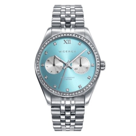 Reloj Analógico Viceroy 42418-67 Acero Plateado Mujer