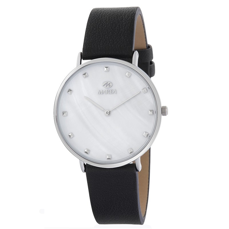 Reloj Analógico Marea B41309/3 Mujer Piel Negro