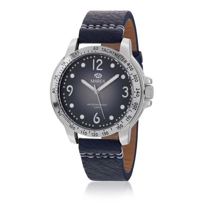 Reloj Analógico Marea B41314/2 Hombre Piel Azul