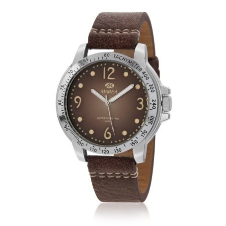 Reloj Analógico Marea B41314/3 Hombre Piel Marrón