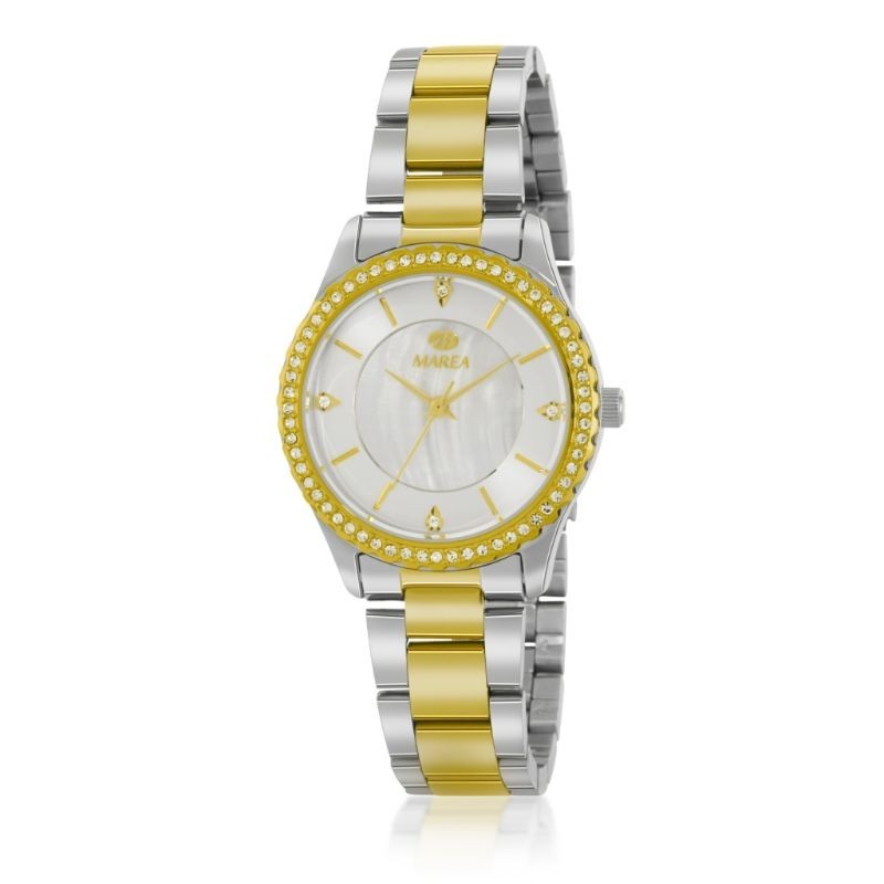 Reloj Analógico Marea B54207/3 Mujer Acero Bicolor