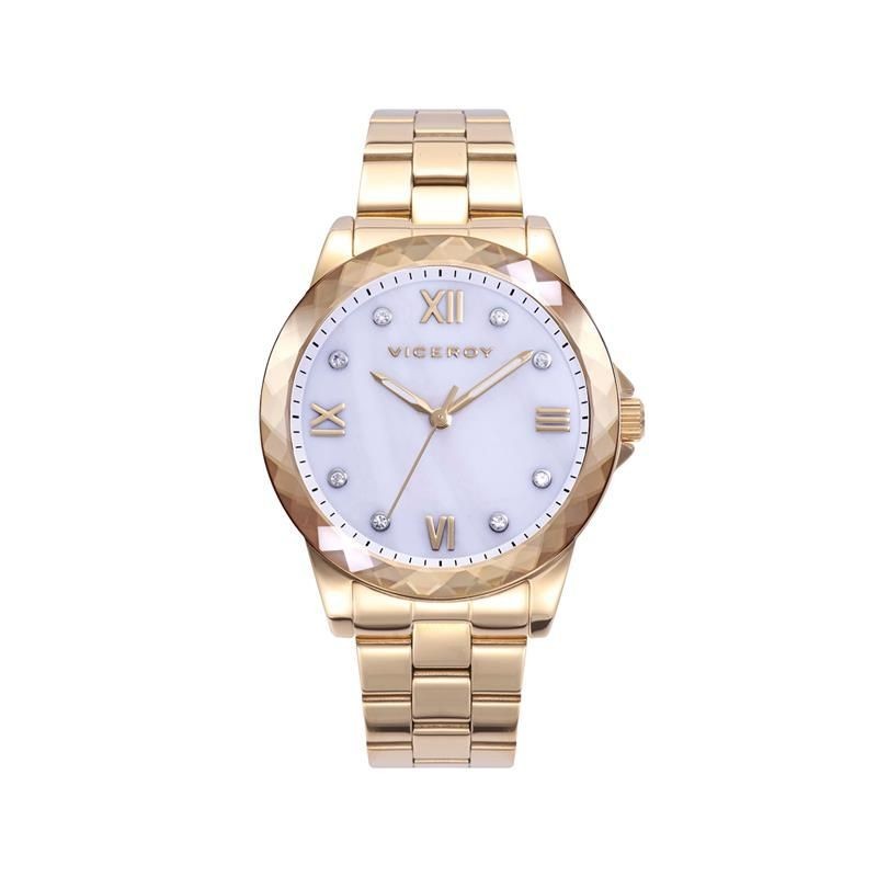 Reloj Analógico Viceroy 401162-53 Acero Dorado Mujer