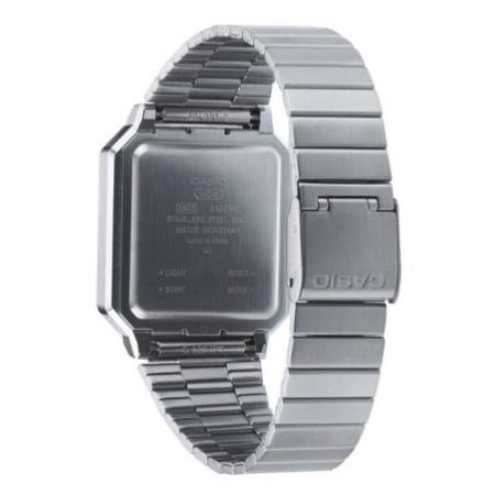 Reloj Casio Digital A100WE-7BEF Alien Vintage