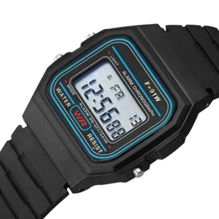 Reloj Digital Casio F-91W-1YER