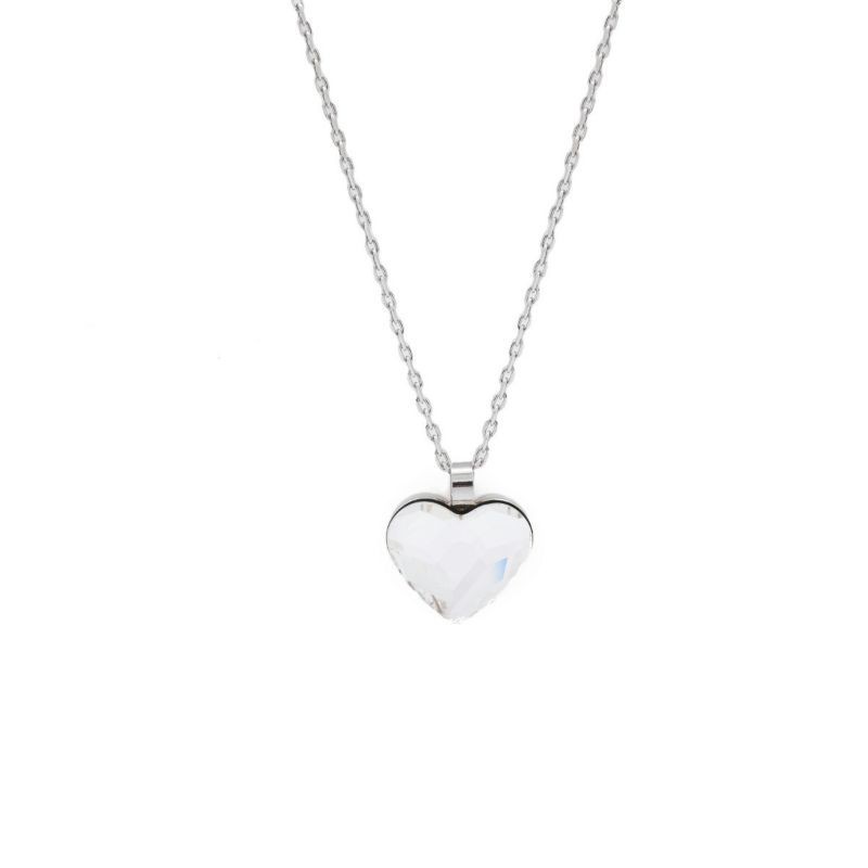 Collar Cuore plata rodiada Victoria Cruz