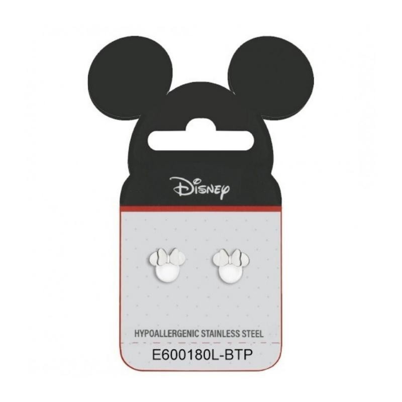 Pendientes Disney E600180L-B.TP Minnie Lazo Acero