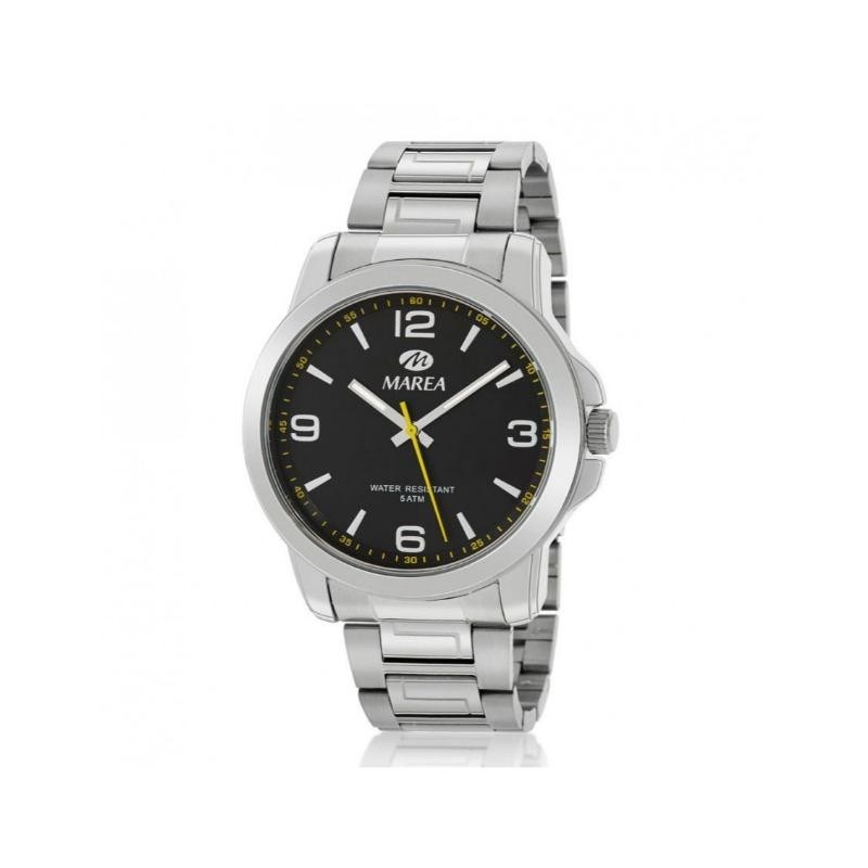 Reloj Analógico Marea B41258/1 Hombre Acero Plateado