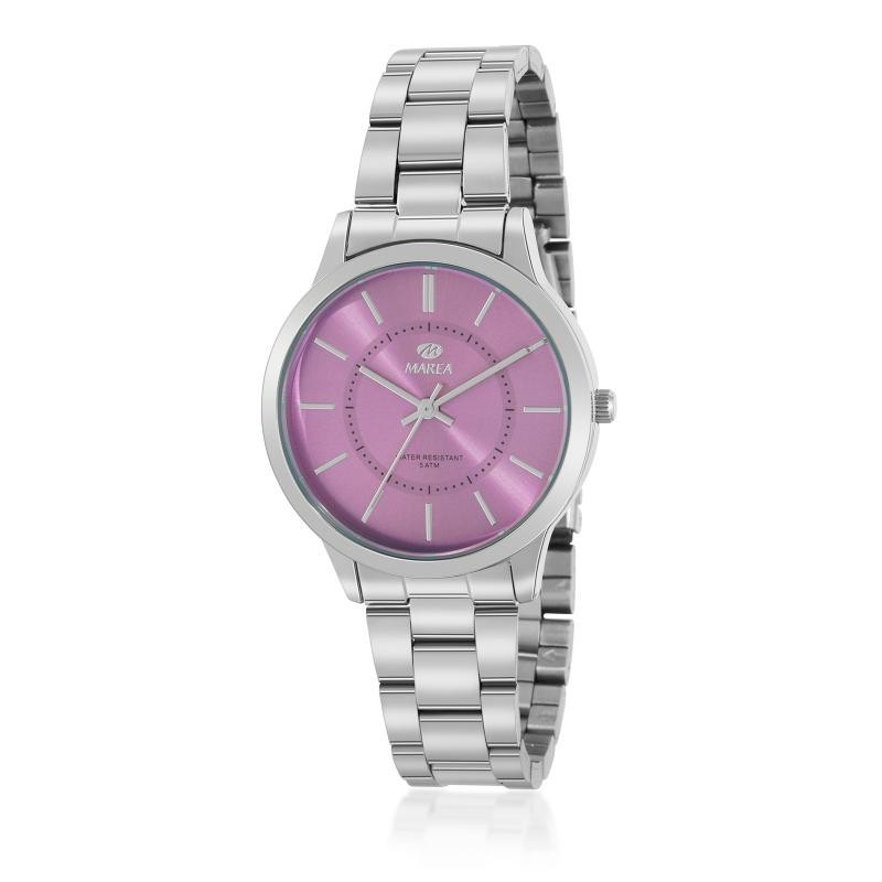 Reloj Analógico Marea B41345/4 Mujer Acero Plateado