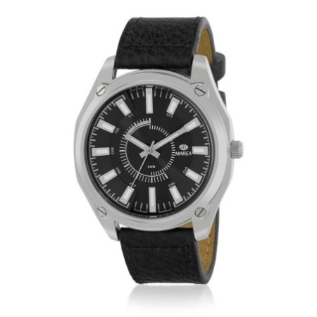 Reloj Analógico Marea B41348/2 Hombre Piel Negro