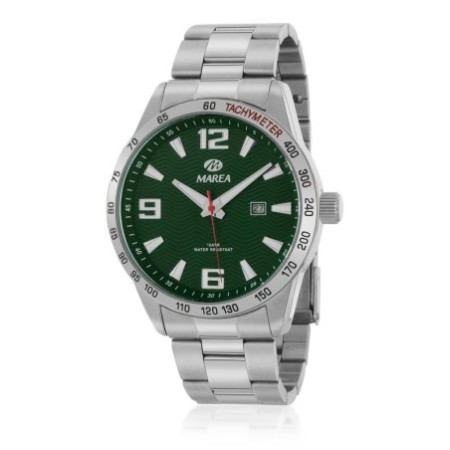 Reloj Analógico Marea B36189/3 Hombre Acero Plateado