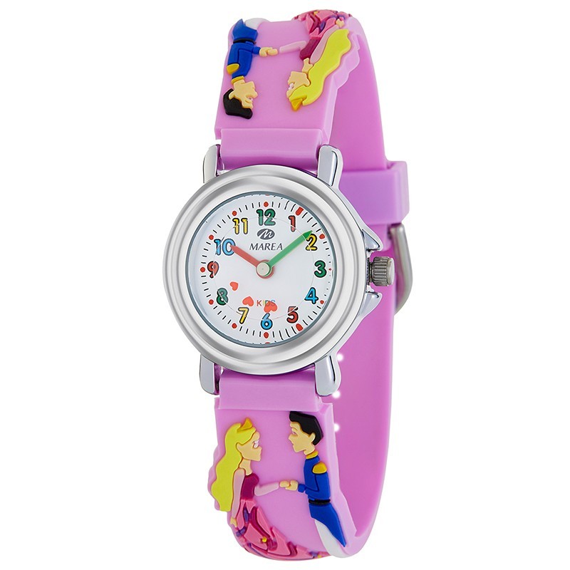 Reloj Analógico Marea B37008/21 Niña Princesa Rosa