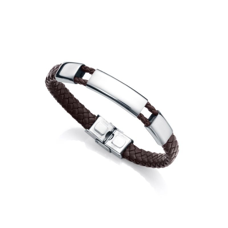 Pulsera Viceroy 75293P01011 Acero Piel Hombre