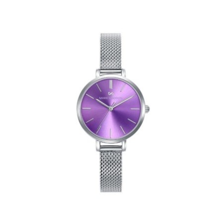 Reloj Mark Maddox MM1016-97 analógico malla plateada mujer